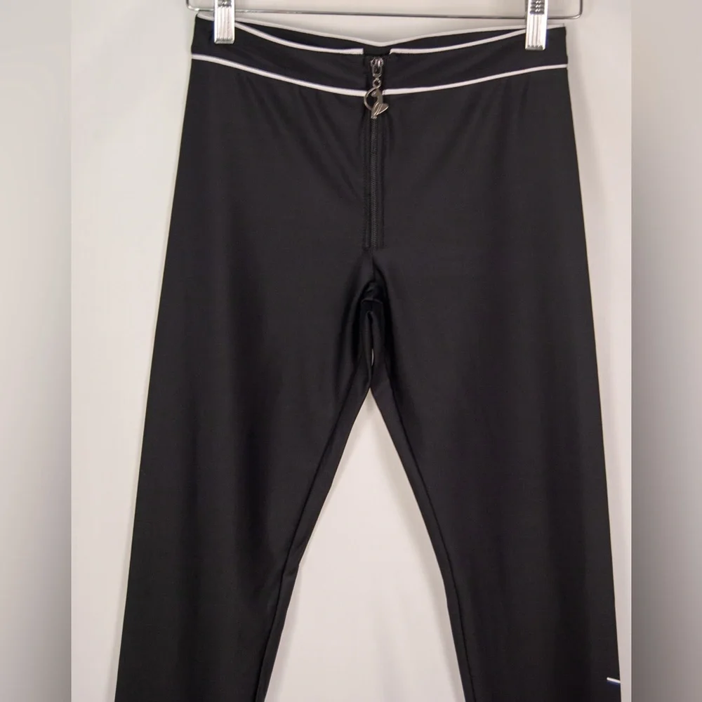Baby Phat Black Zip-Up leggings - Picture 5 of 5
